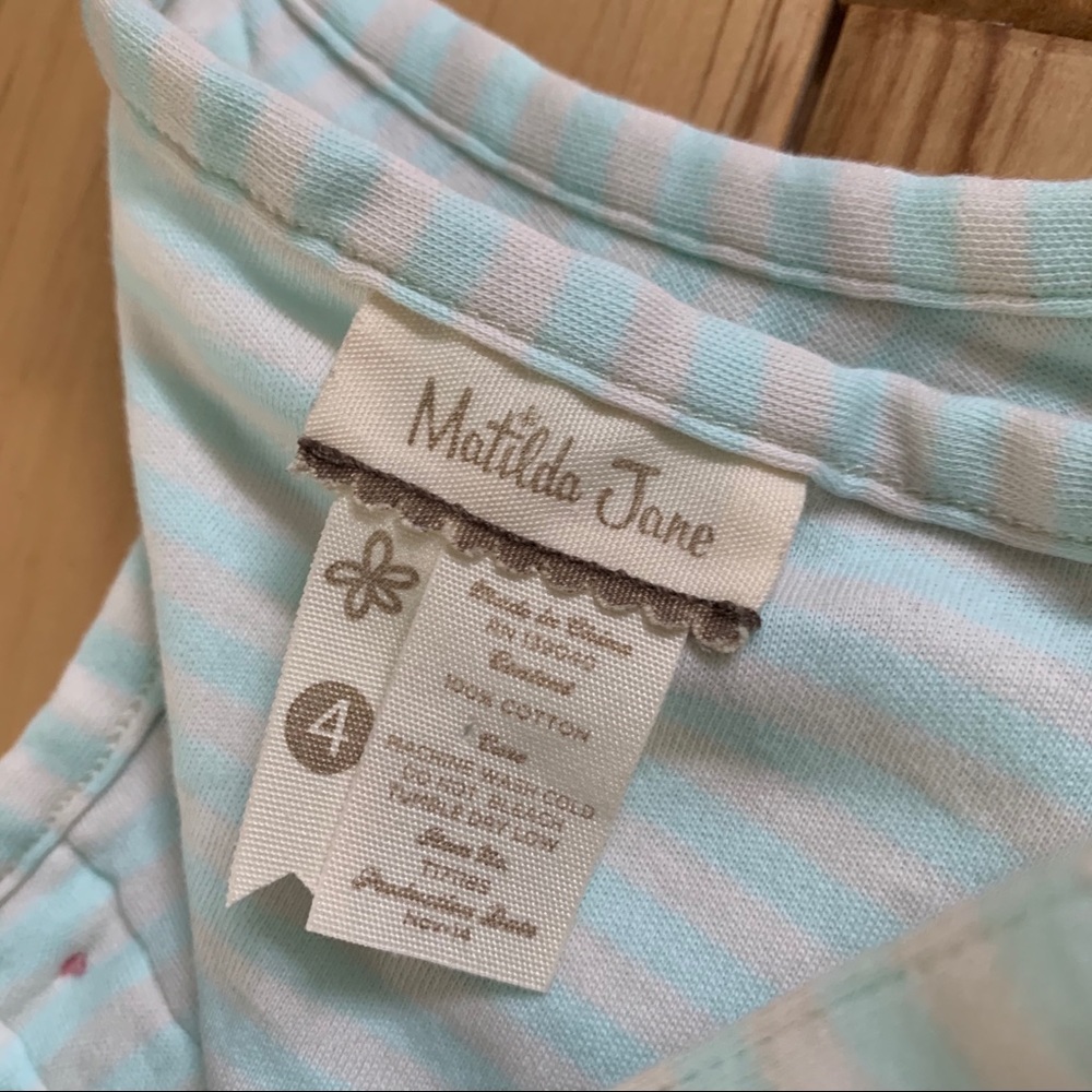 Matilda Jane 4T Ruffle Button Detail Tank Top - Picture 3 of 6